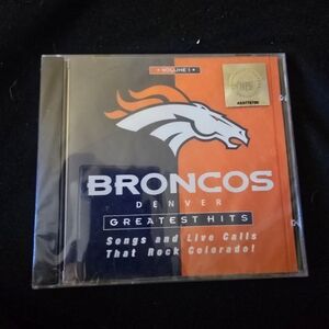 Broncos Greatest Hits CD, NEW IN PACKAGE, GREAT FOR ANY FAN, VOL 1